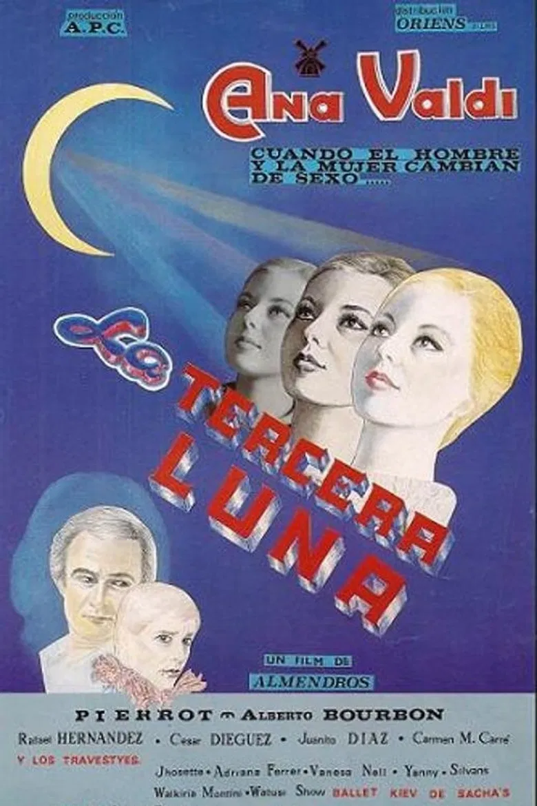 La tercera luna poster background