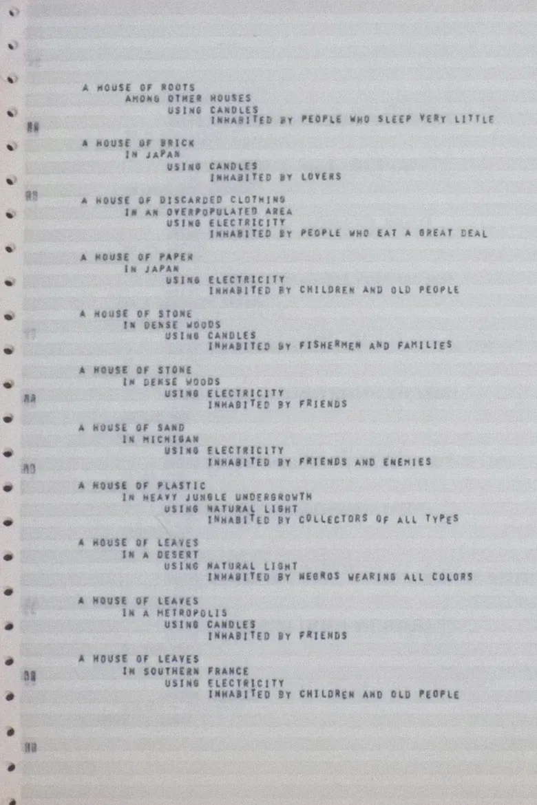 The House of Dust poster background