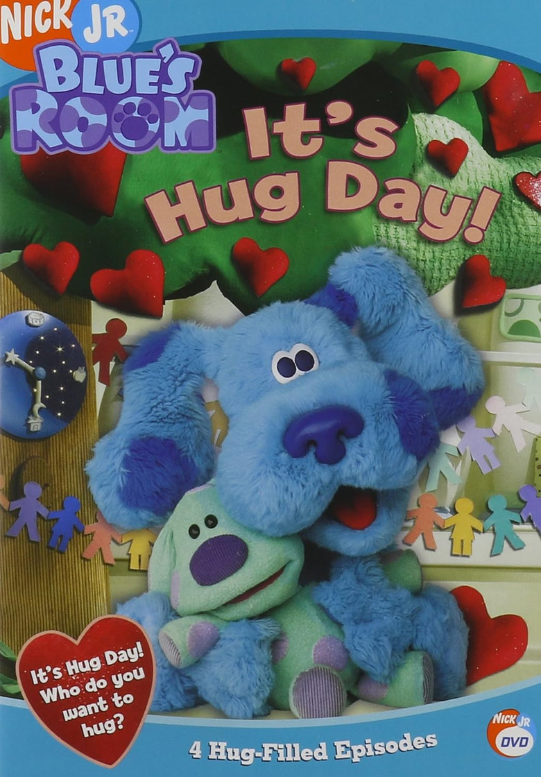 Blue's Room: It's Hug Day poster background