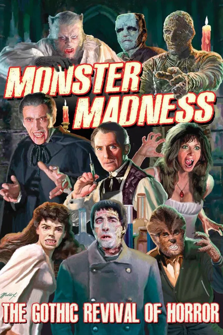 Monster Madness: The Gothic Revival of Horror poster background