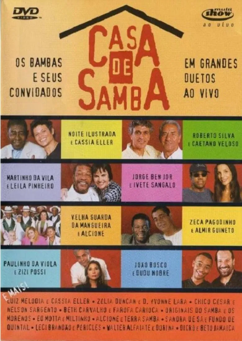 Casa de Samba poster background