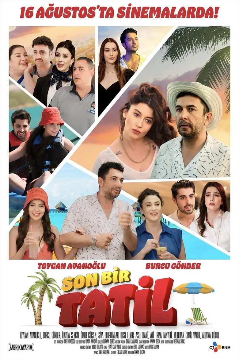 Son Bir Tatil poster background