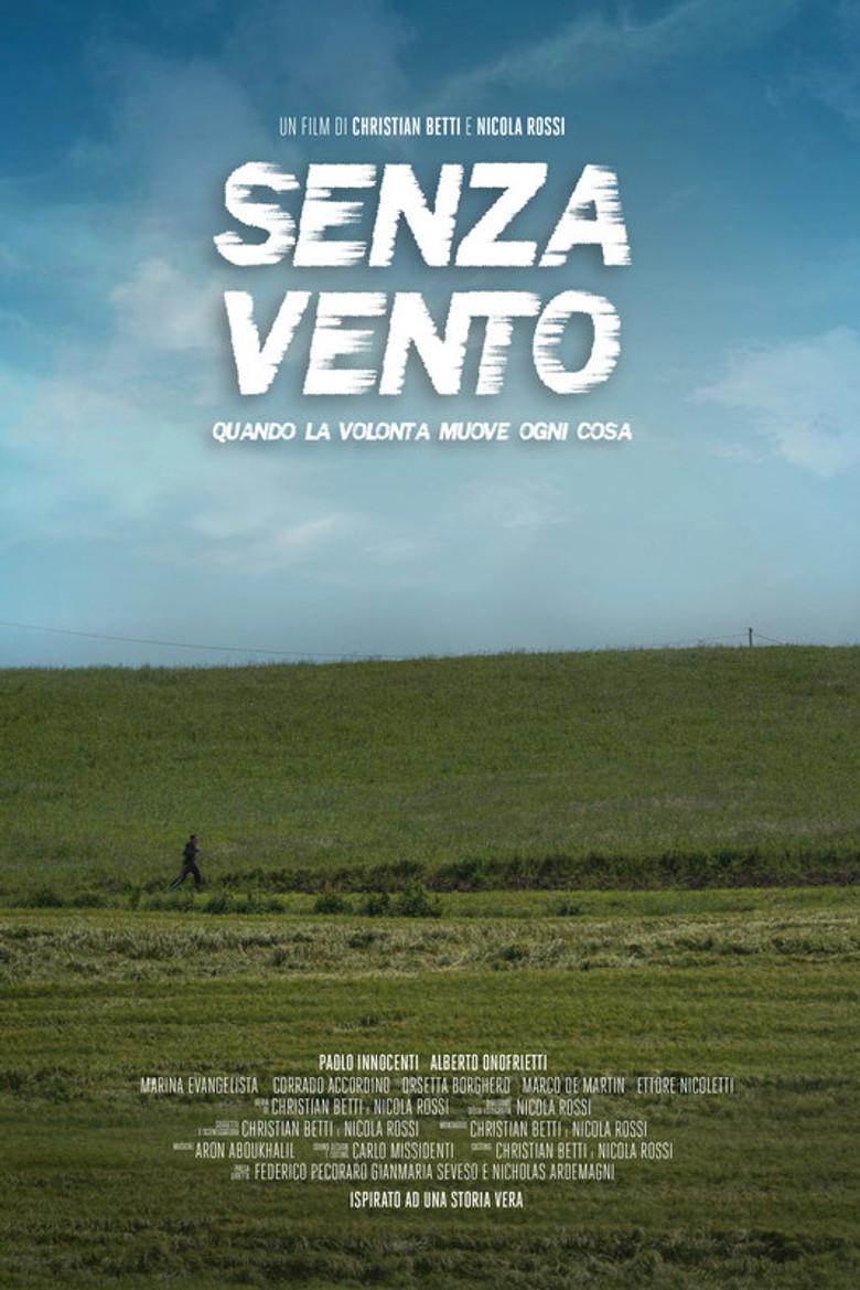Senza vento poster background