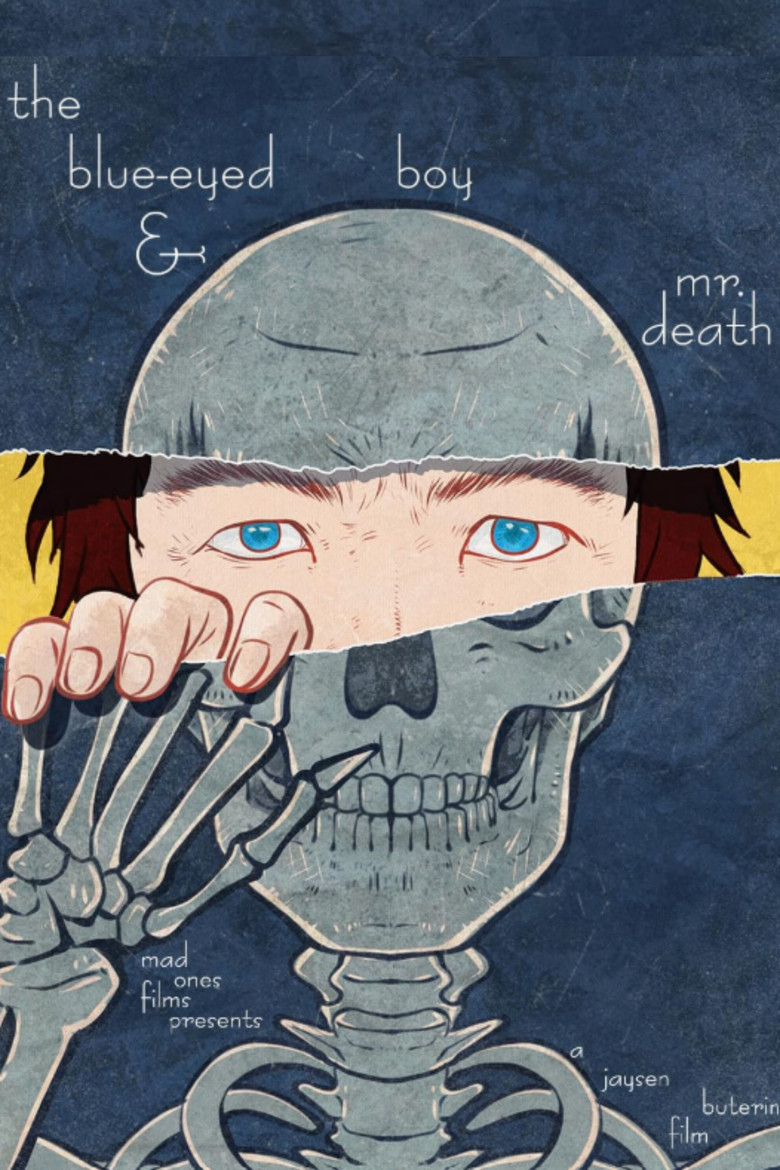 The Blue-Eyed Boy and Mister Death poster background