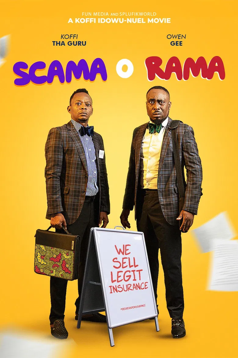 Scama O Rama poster background