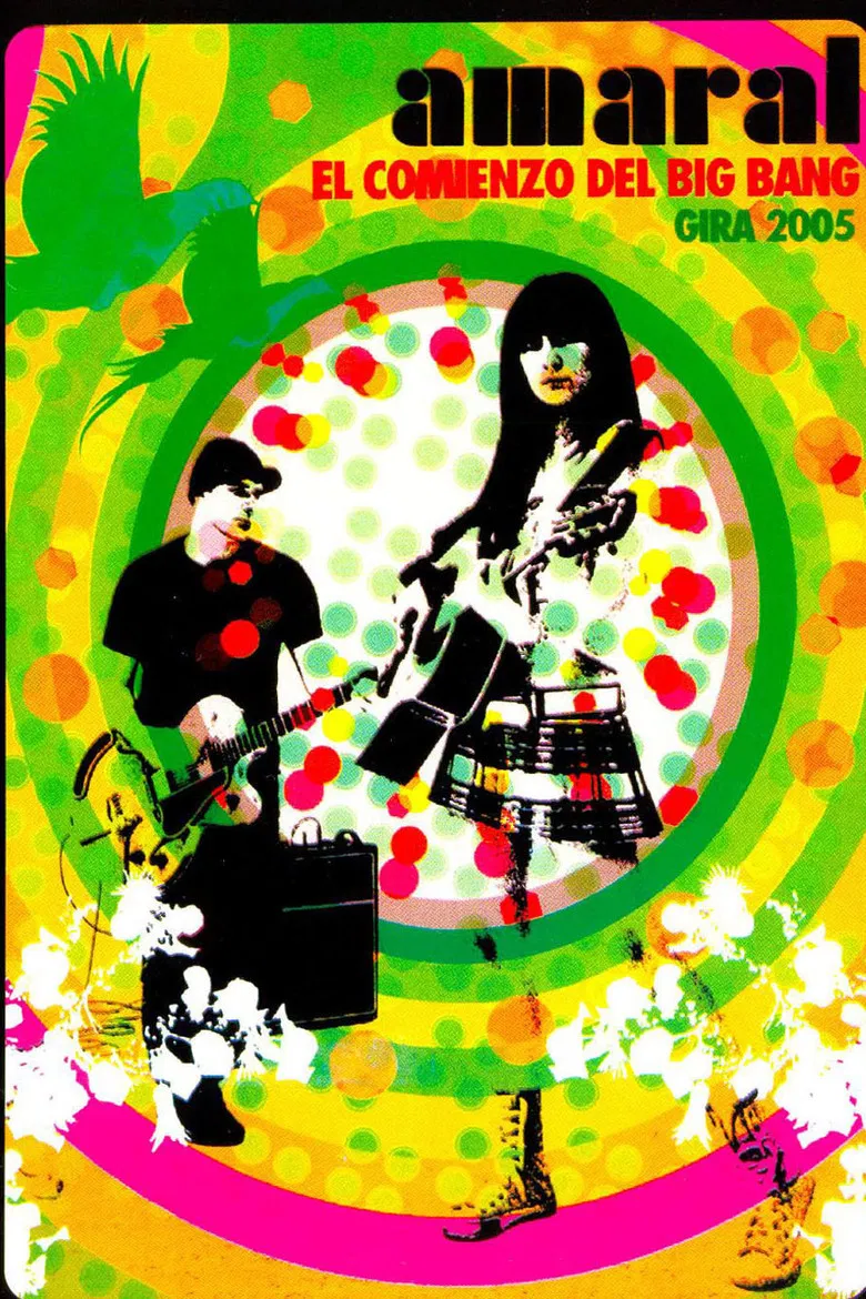 Amaral - El Comienzo del Big Bang poster background