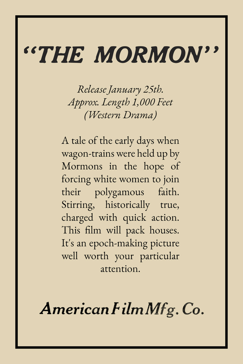 The Mormon poster background