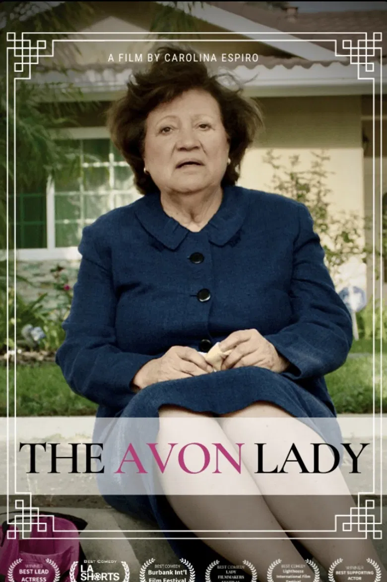 The Avon Lady poster background