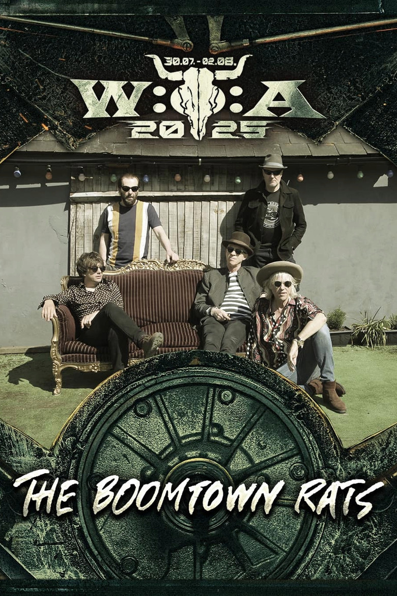 The Boomtown Rats: Live at Wacken poster background