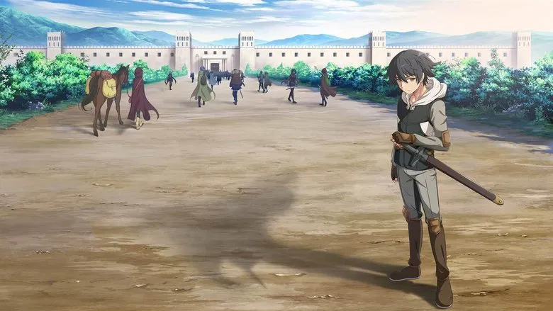 Arel training alone in the forest