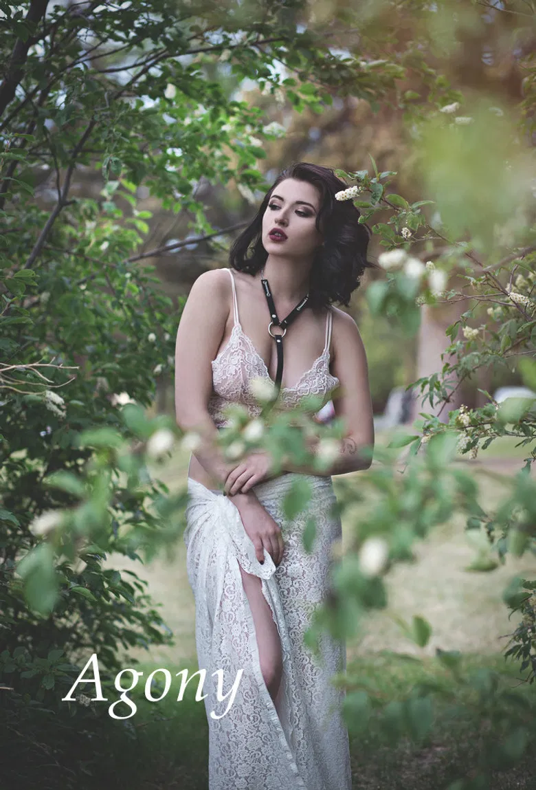 Agony poster background