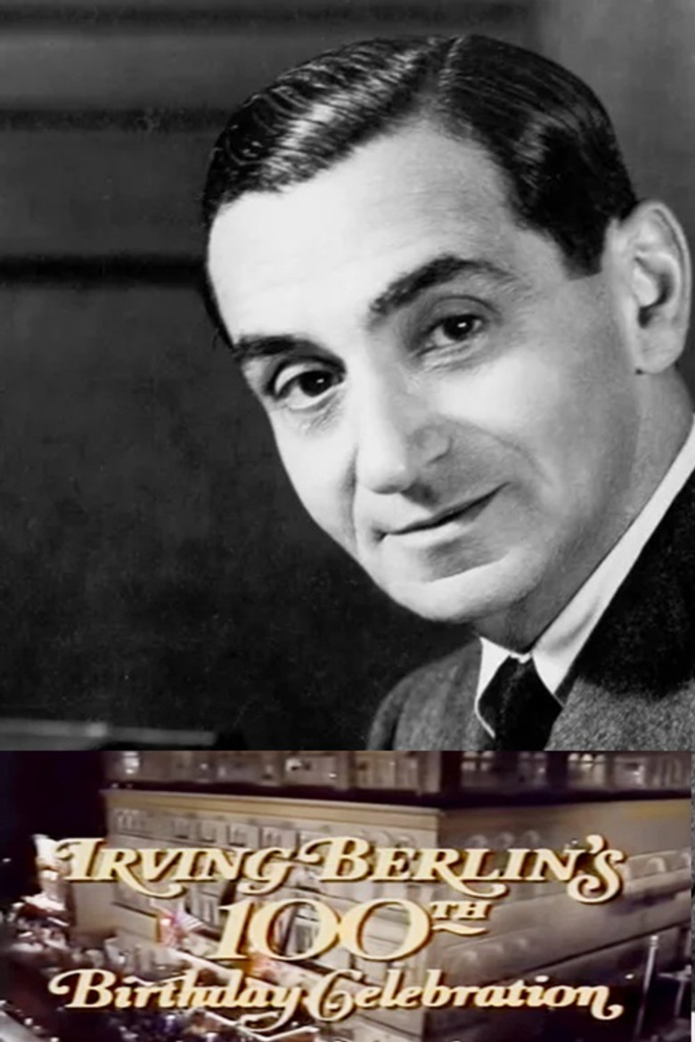 Irving Berlin's 100th Birthday Celebration poster background