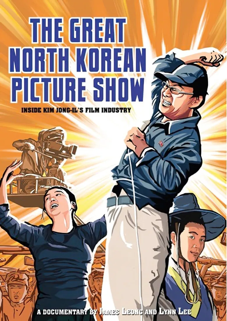 The Great North Korean Picture Show poster background