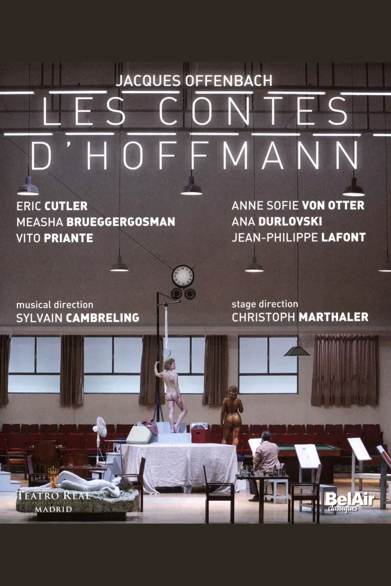 Les Contes d'Hoffmann (Teatro Real Madrid) poster background