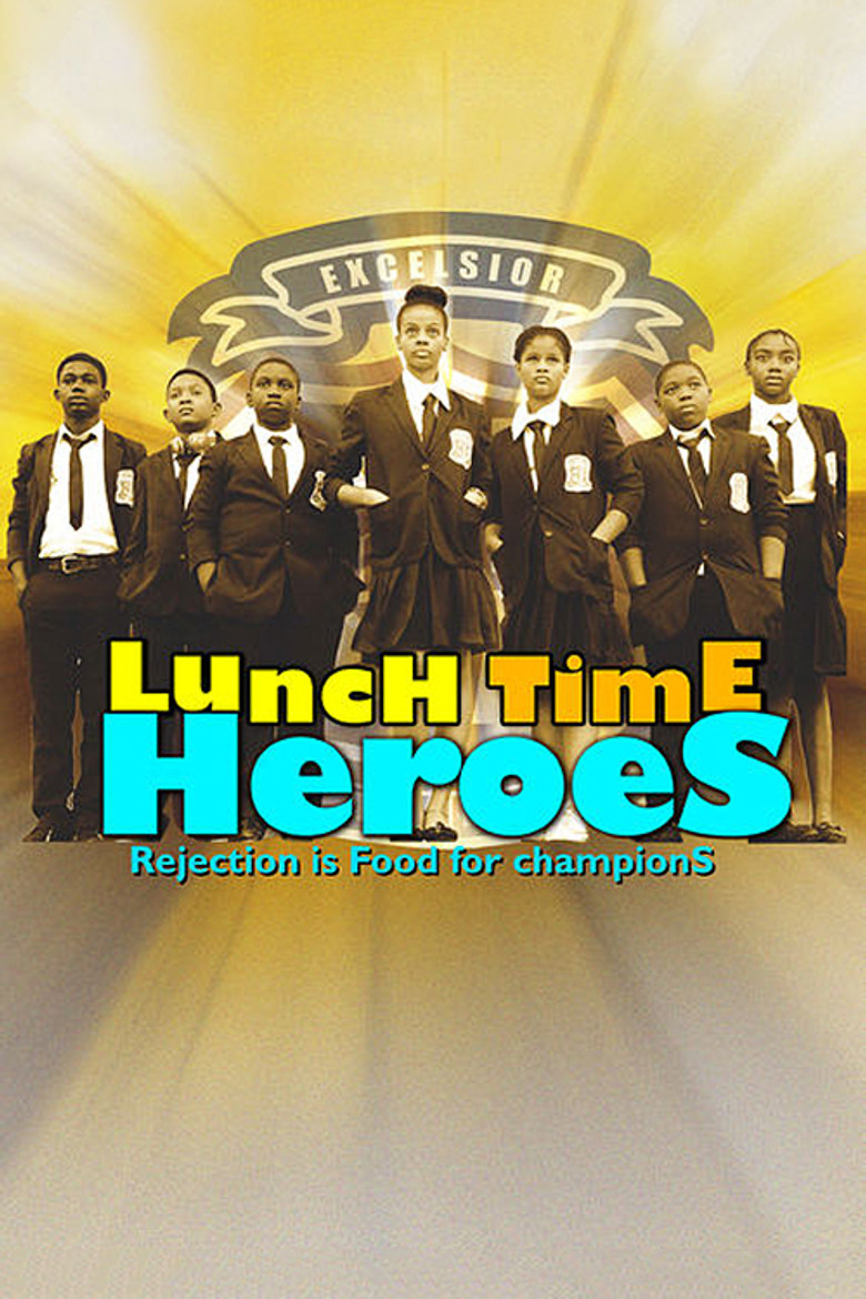 Lunch Time Heroes poster background