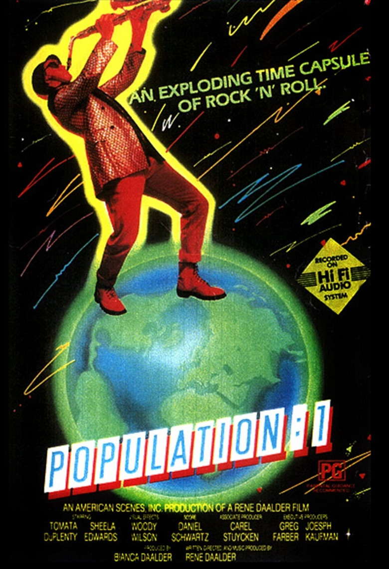 Population: 1 poster background