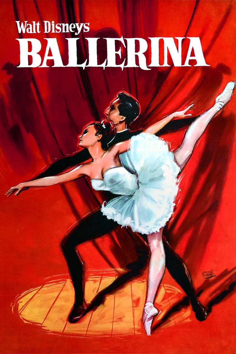 Ballerina poster background