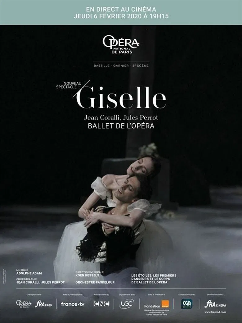 Giselle (Palais Garnier) poster background