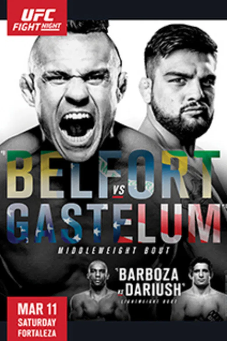 UFC Fight Night 106: Belfort vs. Gastelum poster background