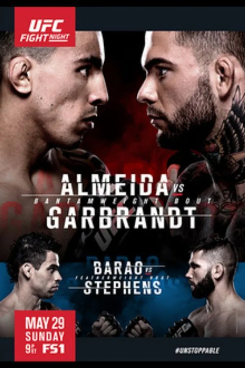 UFC Fight Night 88: Almeida vs. Garbrandt poster background