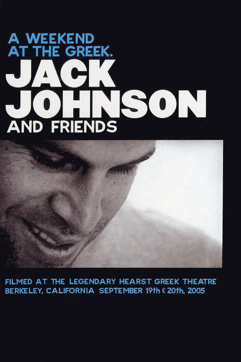 Jack Johnson - A Weekend at the Greek poster background