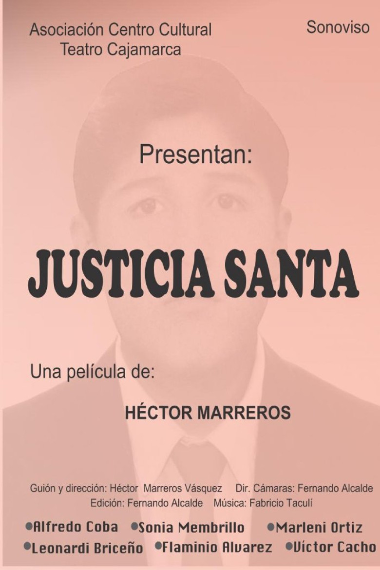 Justicia santa poster background
