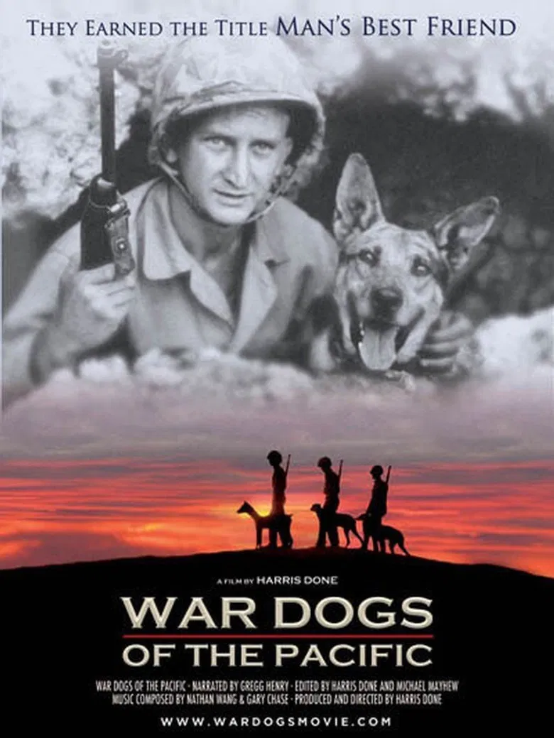 War Dogs of the Pacific poster background