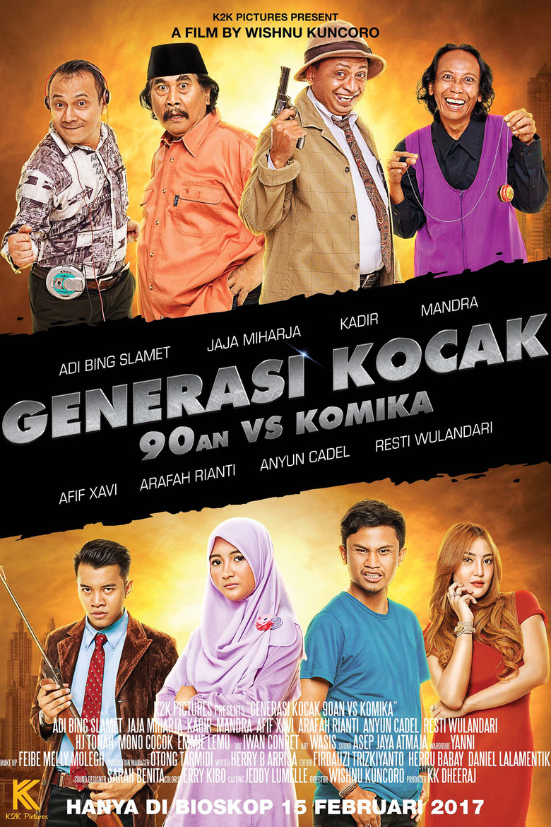 Generasi Kocak: 90-an vs Komika poster background