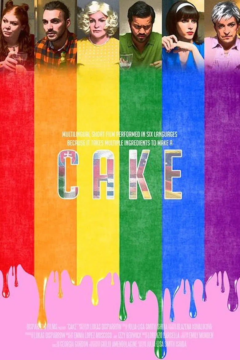 Cake poster background
