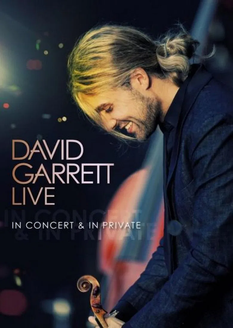 David Garrett LIVE - In Concert & In Private poster background
