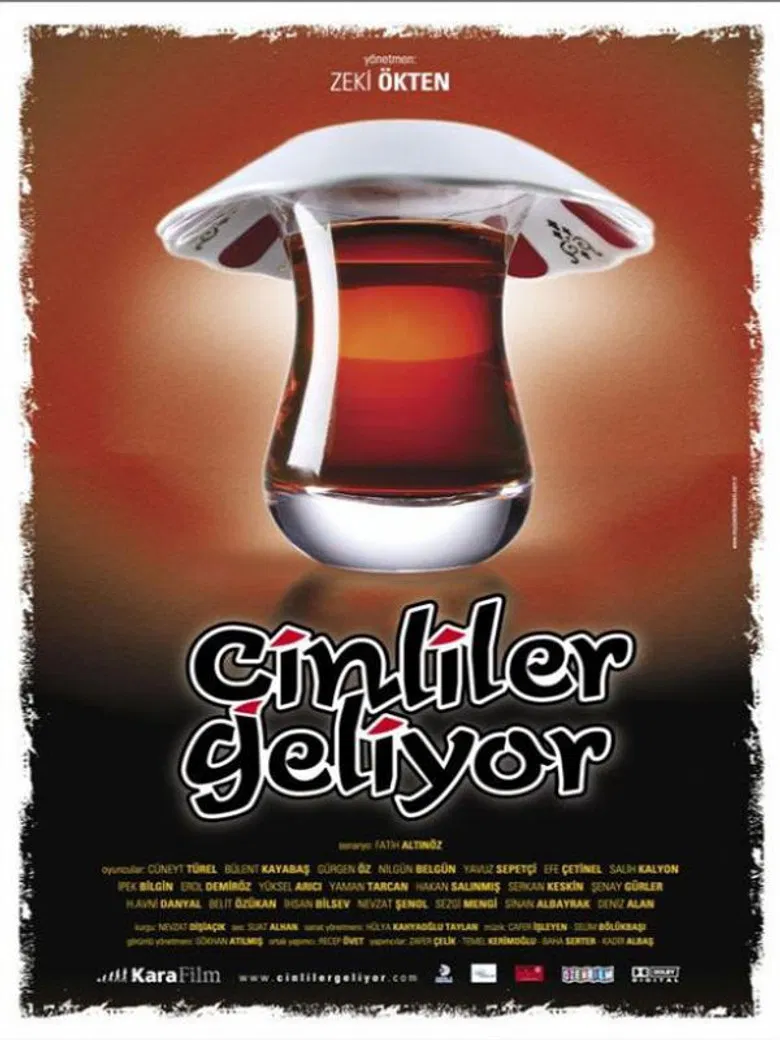 Çinliler Geliyor poster background