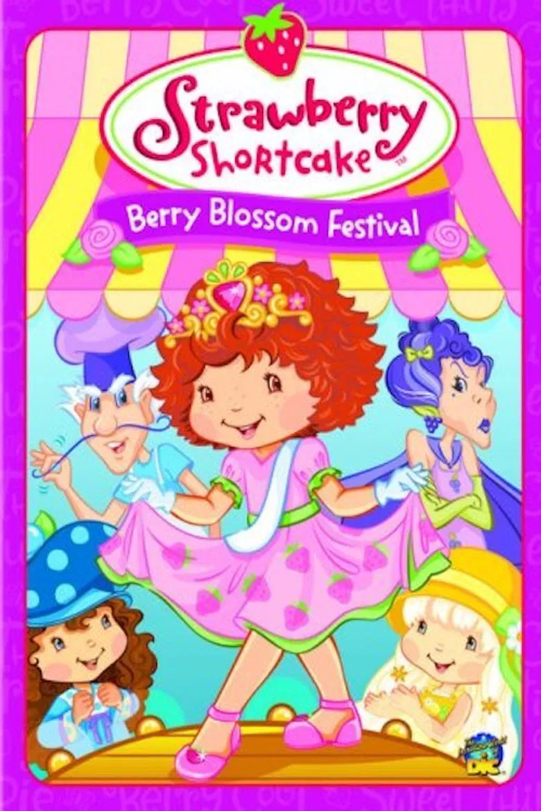 Strawberry Shortcake: Berry Blossom Festival poster background