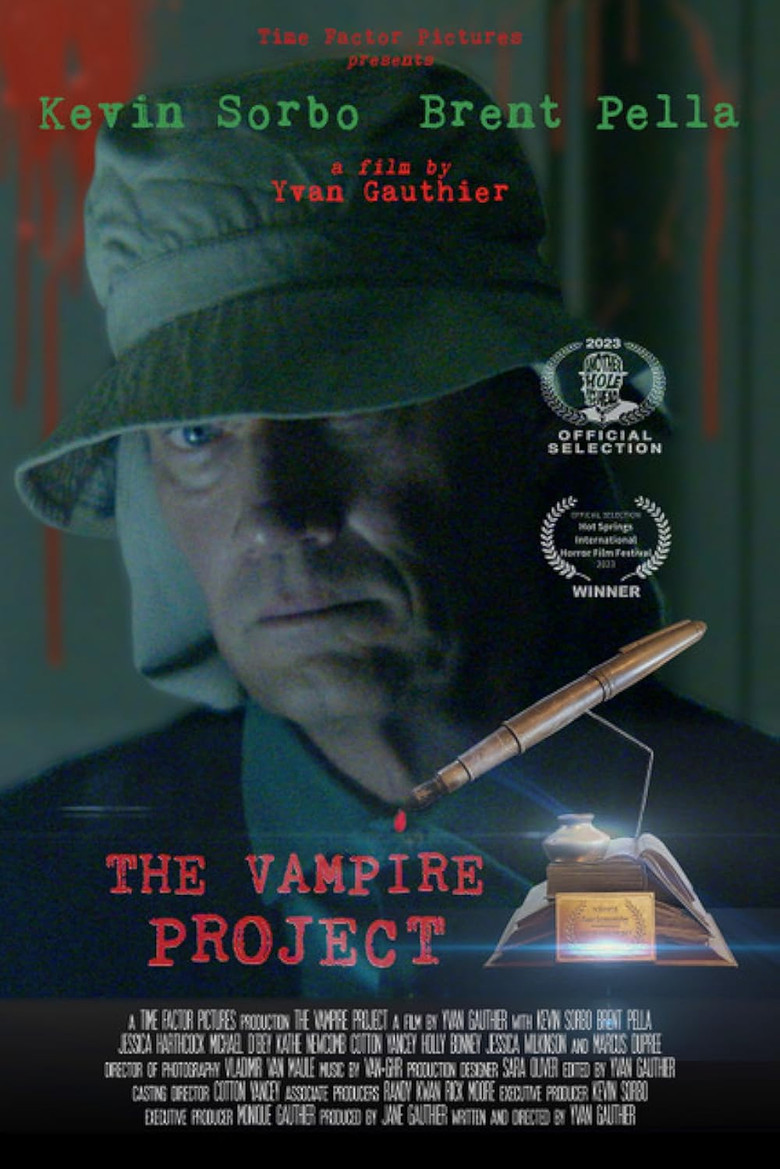 The Vampire Project poster background