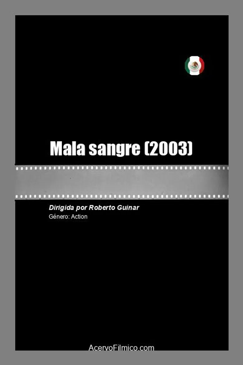 Mala sangre poster background