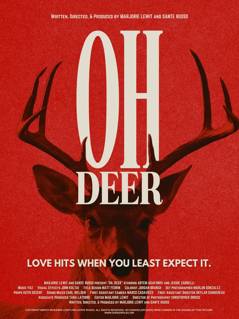 OH, DEER poster background