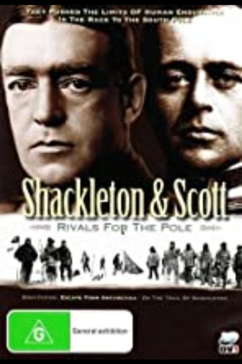 Shackleton and Scott: Rivals for the Pole poster background