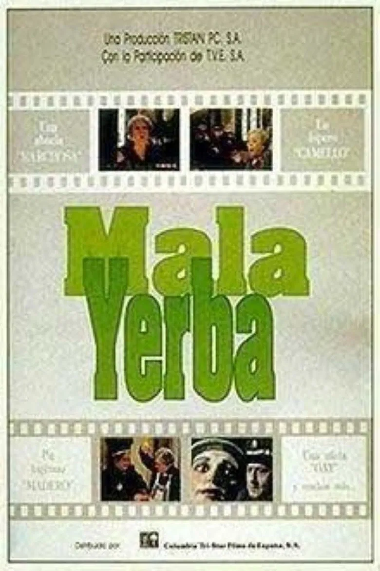 Mala yerba poster background