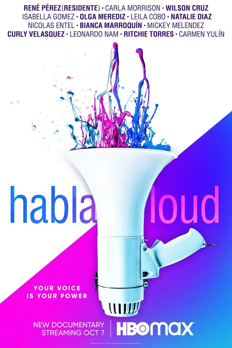 Habla Loud poster background