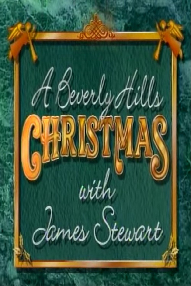 A Beverly Hills Christmas poster background