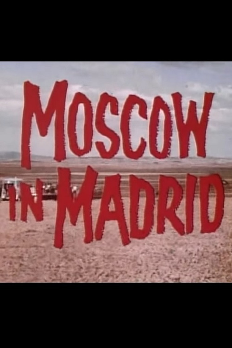 Moscow in Madrid poster background