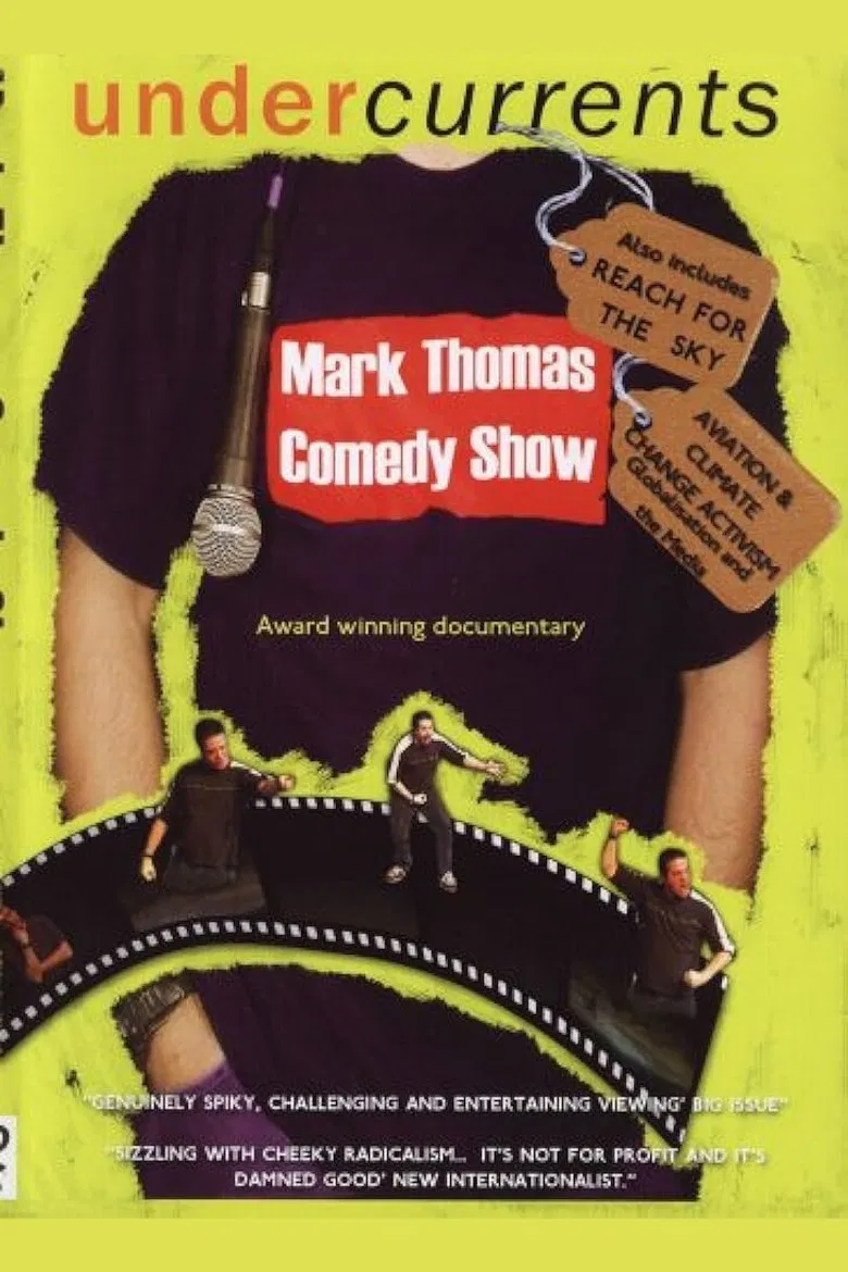 Mark Thomas Comedy Show poster background