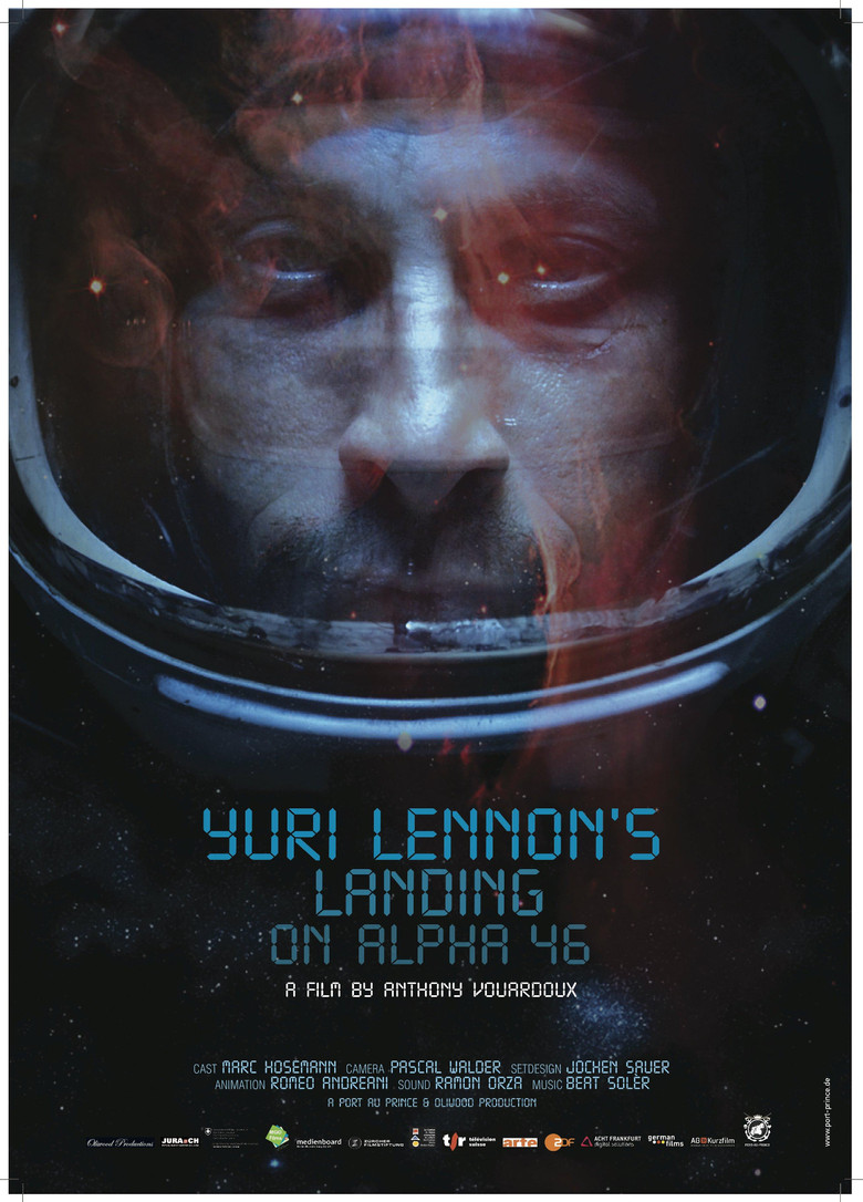 Yuri Lennon's Landing on Alpha 46 poster background