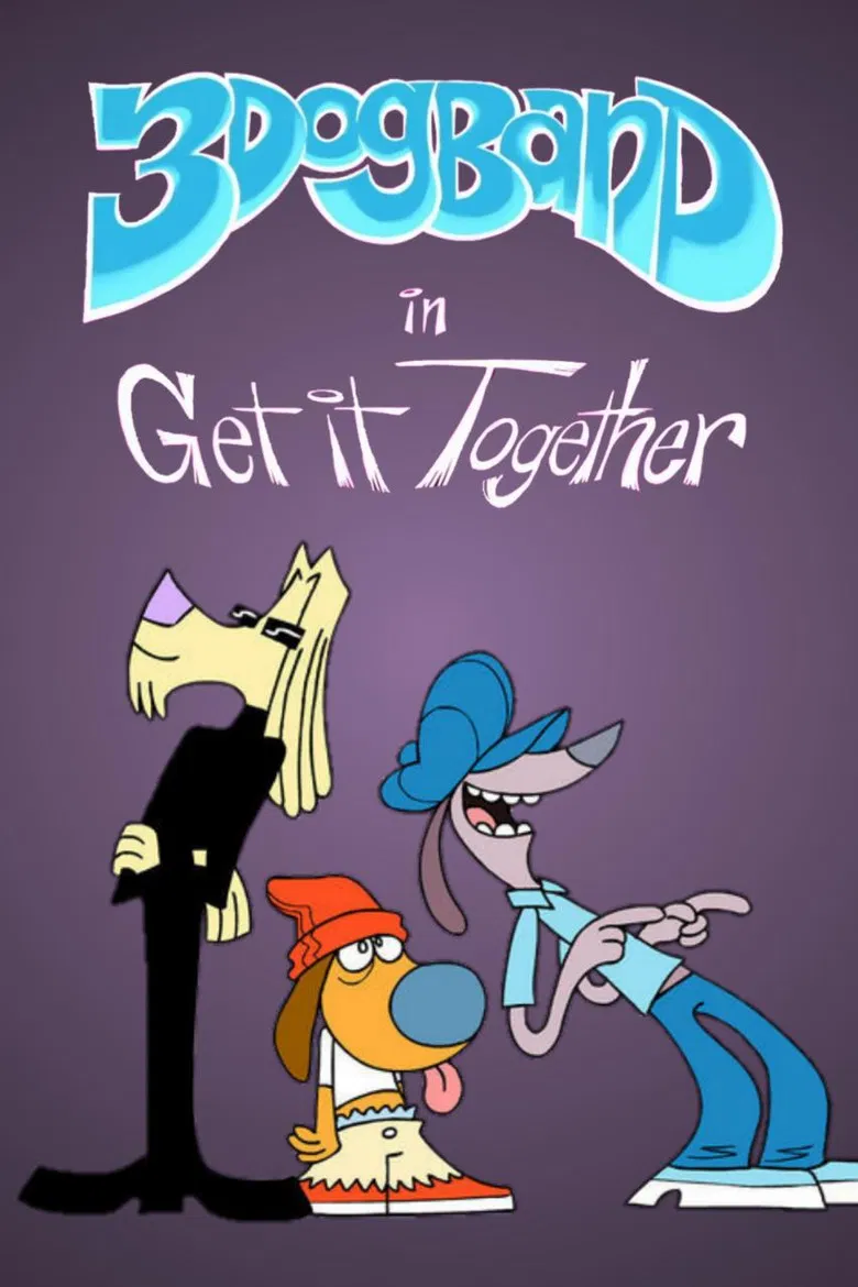 3 Dog Band poster background
