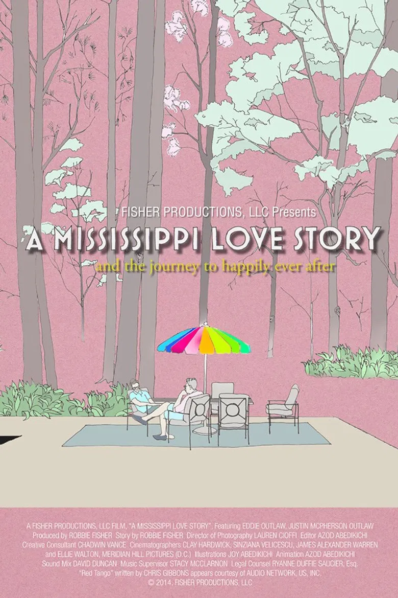 A Mississippi Love Story poster background