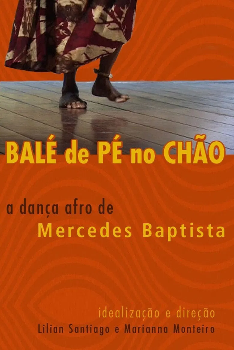 Balé de Pé No Chão poster background