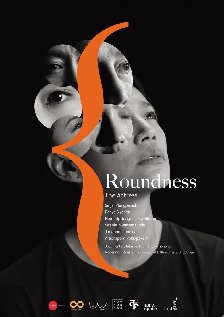 Roundness poster background