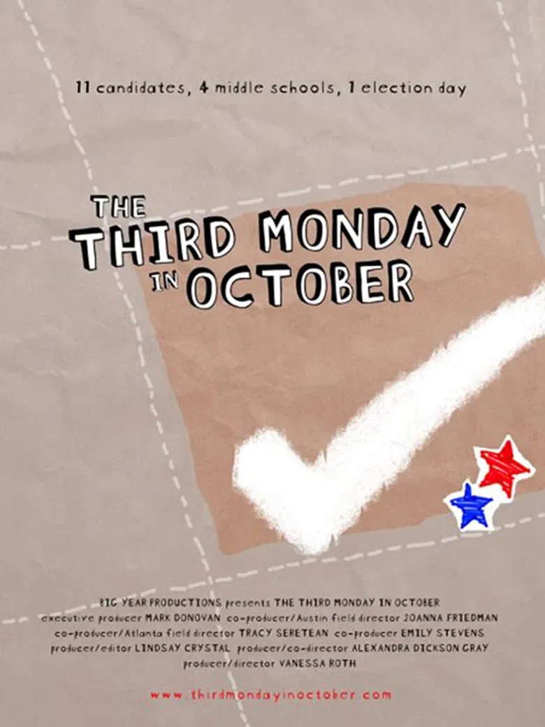 The Third Monday in October poster background