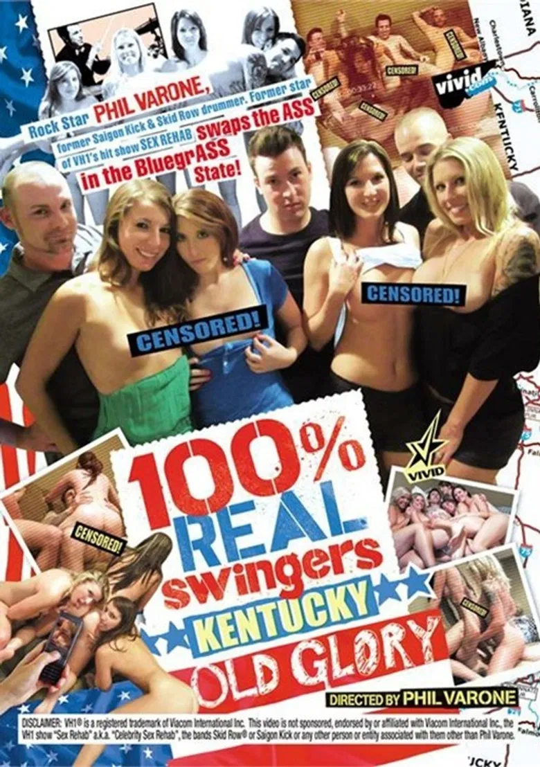 100% Real Swingers: Kentucky - Old Glory poster background