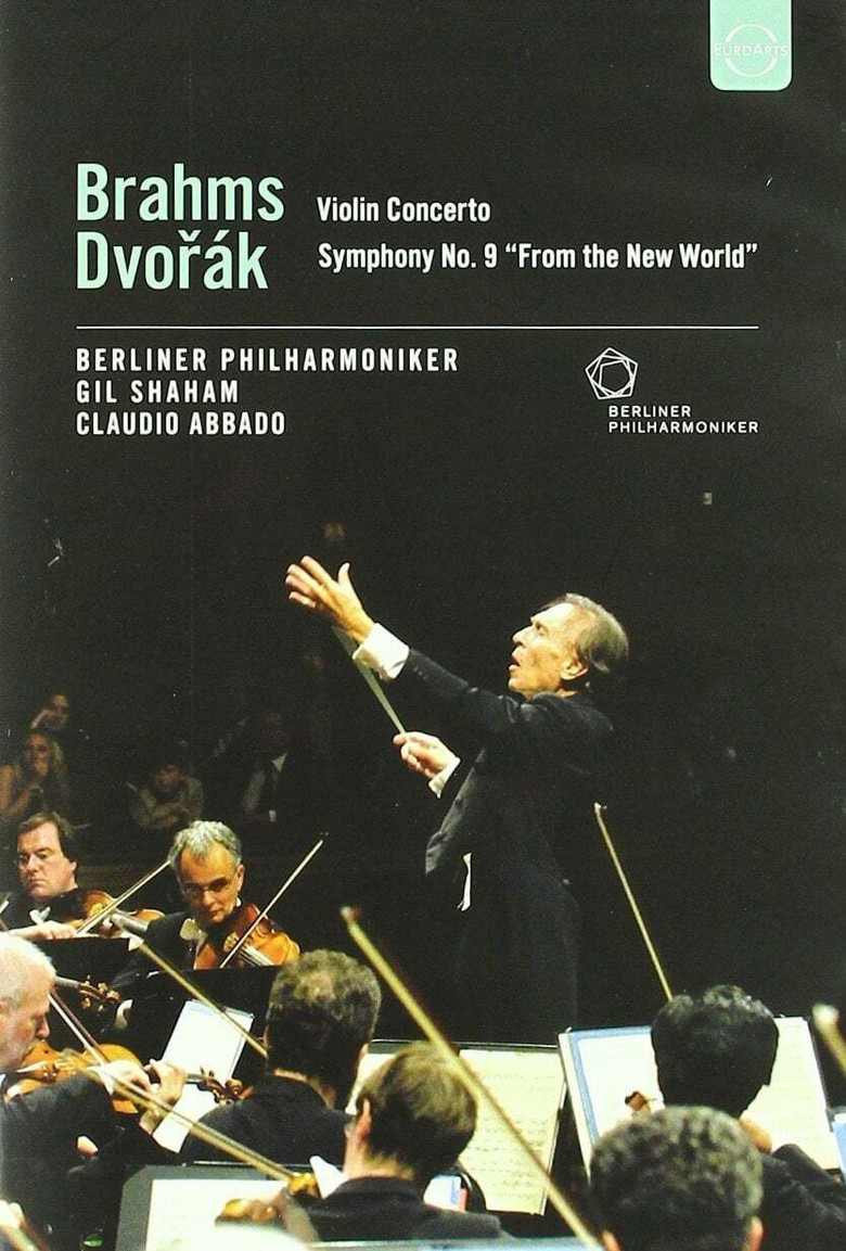 Brahms Dvorák - Violin Concerto Symphony No. 9 From the New World poster background