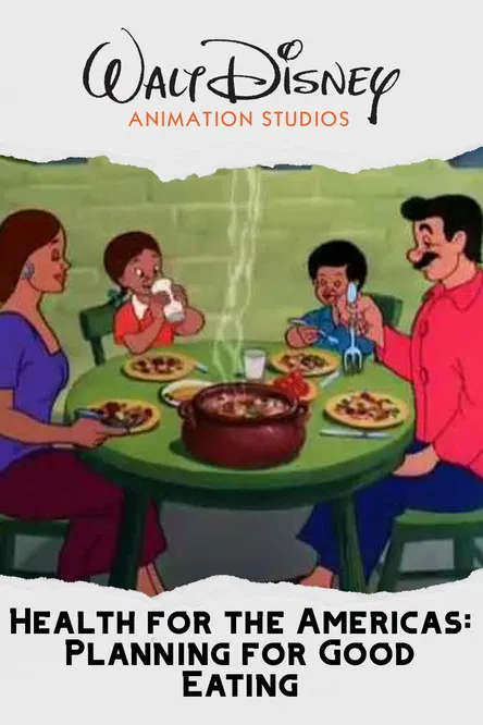 Health for the Americas: Planning for Good Eating poster background